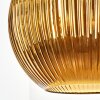 Koyoto Hängeleuchte Glas 30 cm Gold, 1-flammig