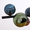 Chehalis Pendelleuchte Glas 10 cm, 12 cm, 15 cm Blau, Grün, Kupferfarben, 8-flammig