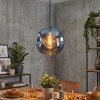 Ripoll Hängeleuchte Glas 30 cm Blau, 1-flammig