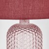 Fonil Tischleuchte 2-er Set Rosa, Transparent, Klar, 1-flammig