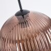 Koyoto Hängeleuchte Glas 25 cm Kupferfarben, 4-flammig
