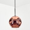 Ripoll Hängeleuchte Glas 25 cm Kupferfarben, 1-flammig