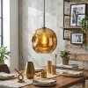 Ripoll Hängeleuchte Glas 30 cm Gold, 1-flammig