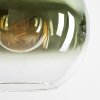 Koyoto Hängeleuchte Glas 30 cm Grün, Klar, 3-flammig