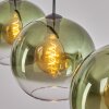 Koyoto Hängeleuchte Glas 30 cm Grün, Klar, 3-flammig