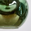 Ripoll Hängeleuchte Glas 30 cm Blau, Gold, Grün, 4-flammig