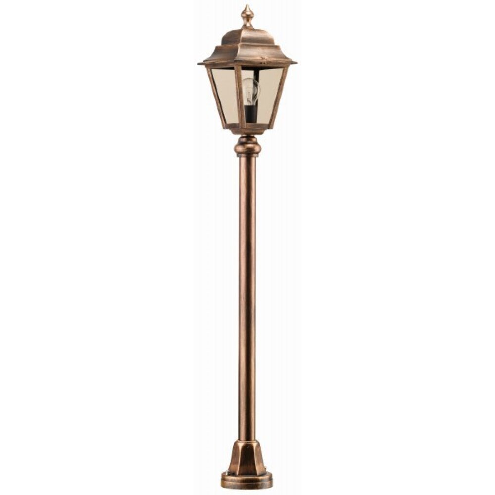 LCD Lennestadt Wegeleuchte Kupferfarben, 1-flammig main product photo