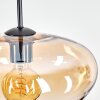 Mertola Hängeleuchte Glas 30 cm Bernsteinfarben, Klar, 1-flammig
