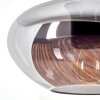 Mertola Hängeleuchte Glas 20 cm Rauchfarben, 1-flammig
