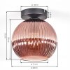 Koyoto Deckenleuchte Glas 20 cm Kupferfarben, 1-flammig