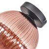 Koyoto Deckenleuchte Glas 20 cm Kupferfarben, 1-flammig