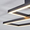 Hyacinthe Deckenleuchte LED Schwarz, 1-flammig