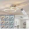 Goren Deckenleuchte LED Chrom, Silber, 1-flammig