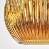 Ripoll Hängeleuchte Glas 25 cm Gold, 1-flammig