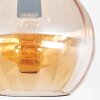 Koyoto Deckenleuchte Glas 20 cm Bernsteinfarben, 1-flammig