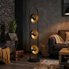 Jarin Stehleuchte Schwarz, 3-flammig