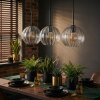 Koyoto Hängeleuchte Glas 20 cm Klar, 3-flammig