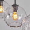 Koyoto Hängeleuchte Glas 20 cm Klar, 3-flammig