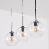 Koyoto Hängeleuchte Glas 20 cm Klar, 3-flammig