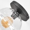 Koyoto Deckenleuchte Glas 25 cm Klar, 1-flammig