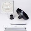 Koyoto Deckenleuchte Glas 25 cm Klar, 1-flammig