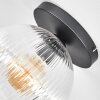 Koyoto Deckenleuchte Glas 25 cm Klar, 1-flammig