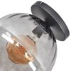 Koyoto Deckenleuchte Glas 30 cm Rauchfarben, 1-flammig
