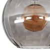 Koyoto Deckenleuchte Glas 30 cm Rauchfarben, 1-flammig