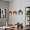 Koyoto Hängeleuchte Glas 15 cm Blau, Grün, Klar, Kupferfarben, 3-flammig