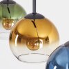 Koyoto Hängeleuchte Glas 15 cm Blau, Gold, Grün, Klar, 3-flammig