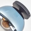 Koyoto Deckenleuchte Glas 30 cm Blau, Klar, 1-flammig