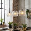 Ripoll Hängeleuchte Glas 25 cm Klar, 3-flammig