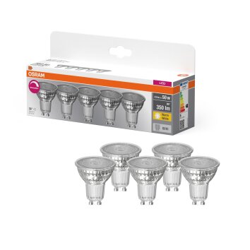 LED GU10 4,5 Watt 2700 Kelvin 350 Lumen