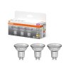 OSRAM LED STAR PAR16 3er Set GU10 4,3 Watt 2700 Kelvin 350 Lumen