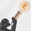 Affenlampe Kemor Tischleuchte Gold, Schwarz, 1-flammig