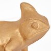 Chamäleon Lampe Lyrion Tischleuchte 2-er Set Gold, Schwarz, 1-flammig
