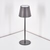 Salgadinho Tischleuchte 2-er Set LED Grau, 1-flammig