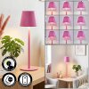 Salgadinho Tischleuchte LED Pink, 1-flammig