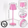 Salgadinho Tischleuchte 2-er Set LED Pink, 1-flammig