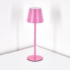 Salgadinho Tischleuchte 2-er Set LED Pink, 1-flammig