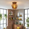 Koyoto Deckenleuchte Glas 30 cm Gold, 1-flammig