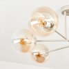 Gastor Deckenleuchte Glas 15 cm Sandfarben, 6-flammig