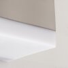 Remil Außenwandleuchte 2-er Set LED Stahl gebürstet, 2-flammig, Bewegungsmelder