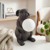 Lampe Hase Jerok Tischleuchte Schwarz, 1-flammig