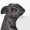 Lampe Hase Jerok Tischleuchte Schwarz, 1-flammig