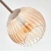Koyoto Deckenleuchte Glas 15 cm Sandfarben, 6-flammig