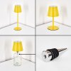 Salgadinho Tischleuchte 2-er Set LED Gelb, 1-flammig