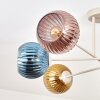 Koyoto Deckenleuchte Glas 15 cm Sandfarben, 6-flammig