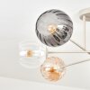 Koyoto Deckenleuchte Glas 15 cm Sandfarben, 6-flammig