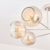 Ripoll Deckenleuchte Glas 15 cm Sandfarben, 6-flammig